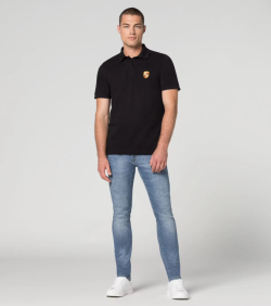 Polo écusson pour homme