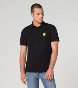 Polo écusson pour homme