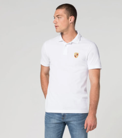 Polo écusson pour homme