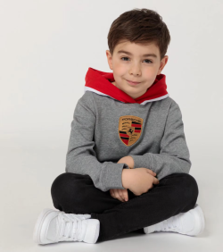 Sweat à capuche Ecusson enfant – Essential