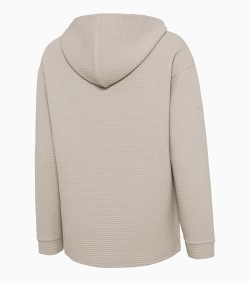 Sweat à capuche texturé femme – Collection capsule yoga