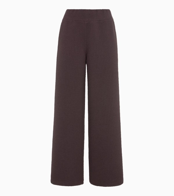 Pantalon texturé femme –...