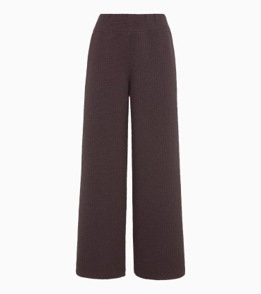 Pantalon texturé femme –...